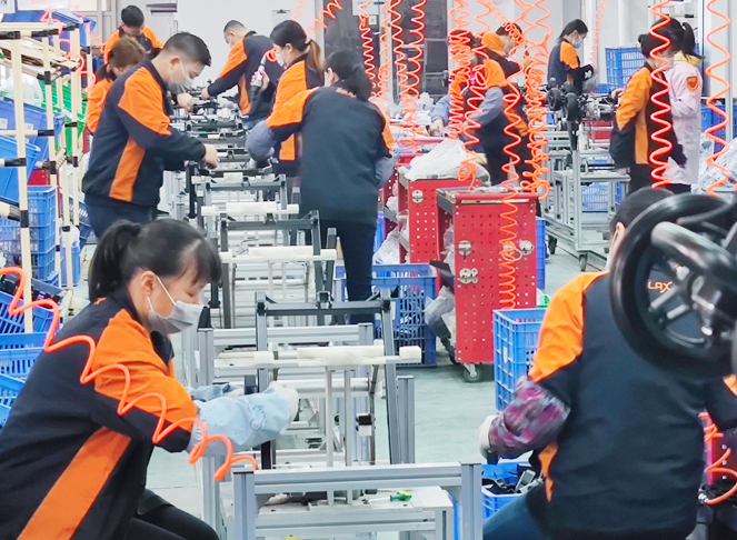 Folding Mobility Scooters Assembly Line